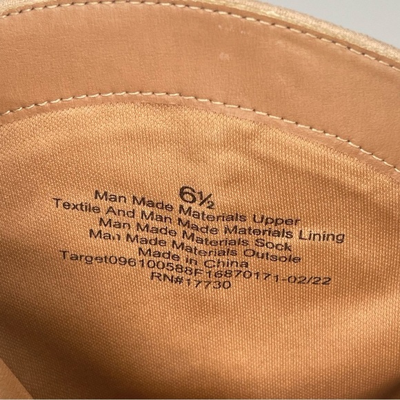 Universal Thread Ivory Shana Mid Calf Western Boot 6.5 - Picture 12 of 15